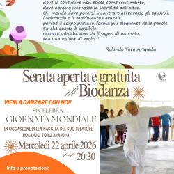 Serata aperta di Biodanza